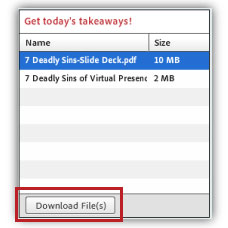 on demand adobe connect recordings - file share