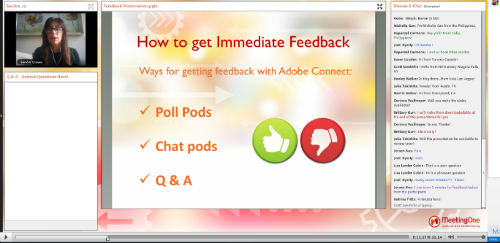 Feedback helps you balance online training content