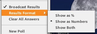 displays adobe connect poll pod_how to format results